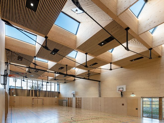 Turnhalle im Holzbau