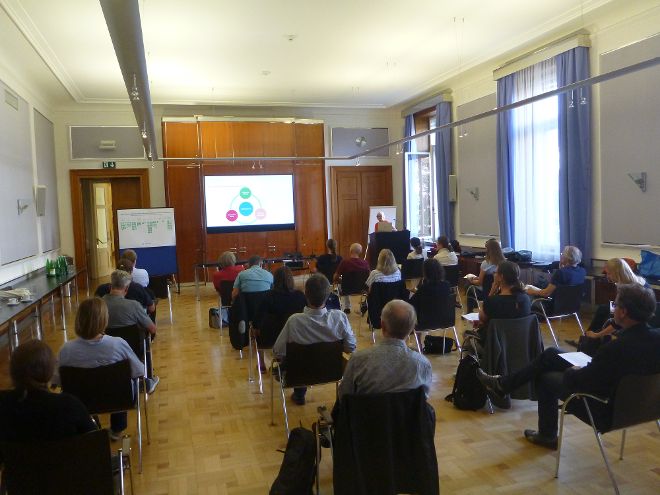 Workshopteilnehmer und Workshopteilnehmerinnen beim Projket ResCules