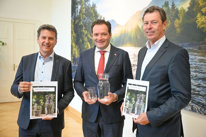Pressekonferenz zum Trinkwassersicherungsplan