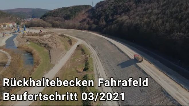 Rückhaltebecken Fahrafeld
