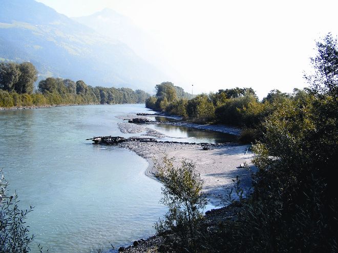 Obere Drau - naturnaher Wasserbau