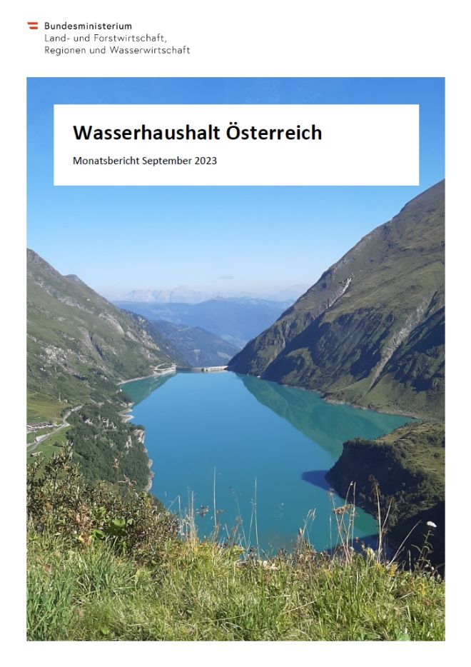 Deckblatt Monatsbericht September 2023