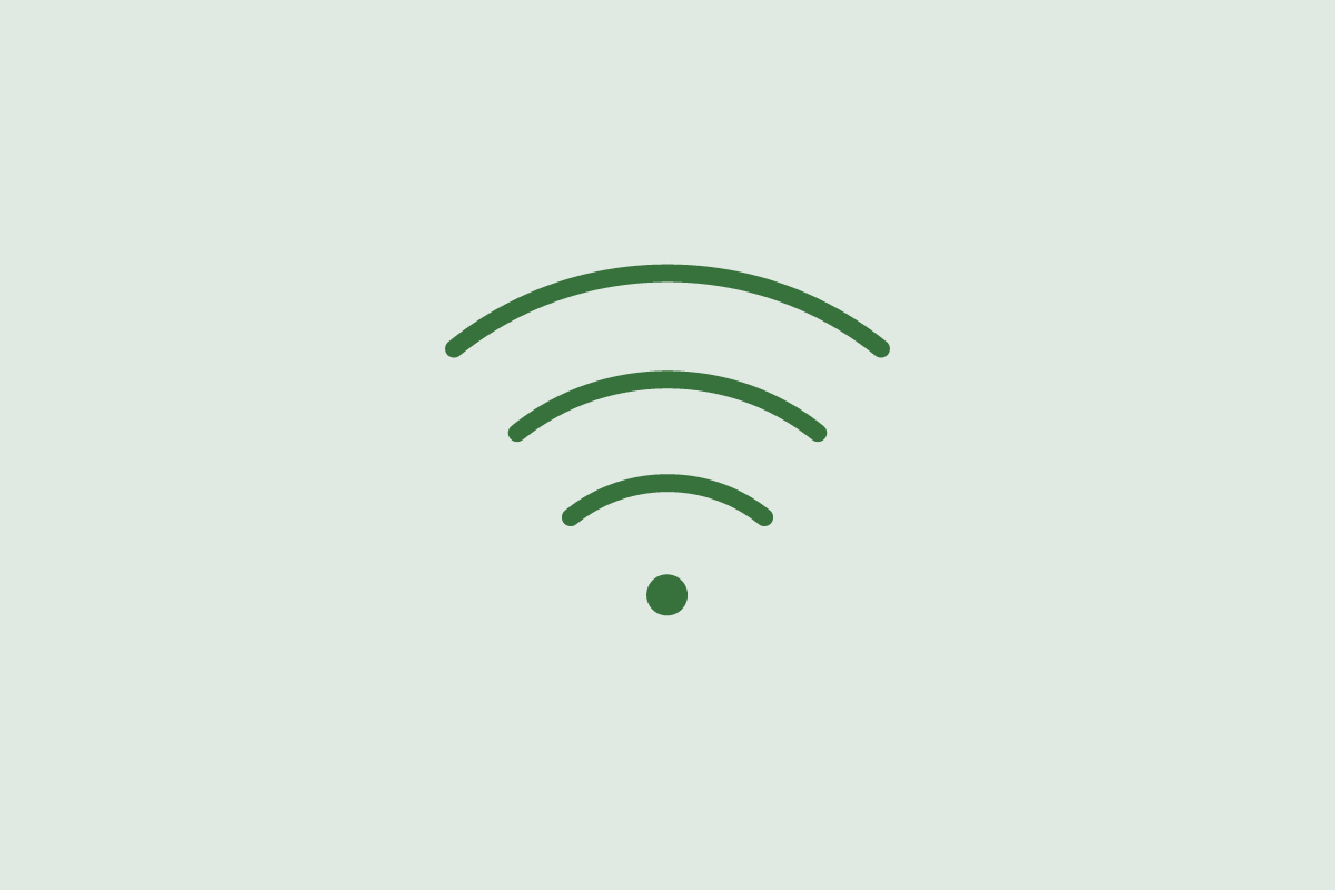 Icon Internet Digitalisierung Wlan